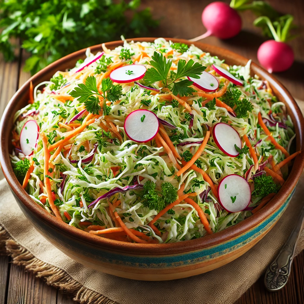 Tangy & Sweet Coleslaw
